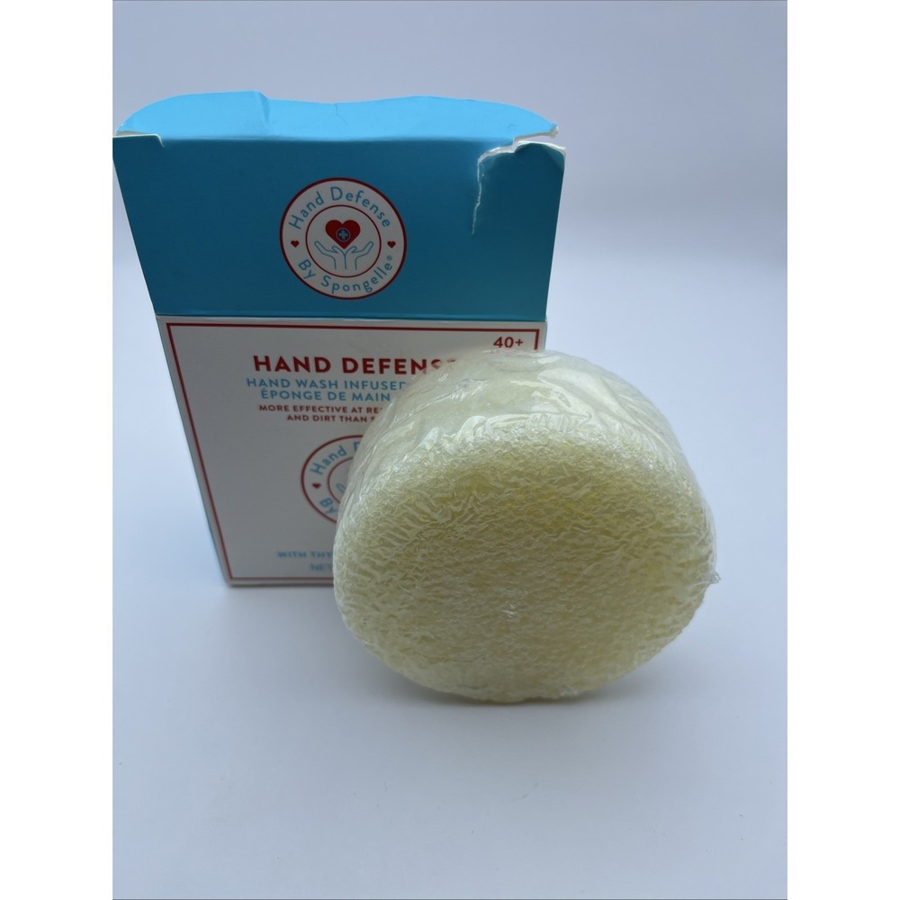 Spongelle Hand Defense Renew Thyme Tea Tree Body Sponge